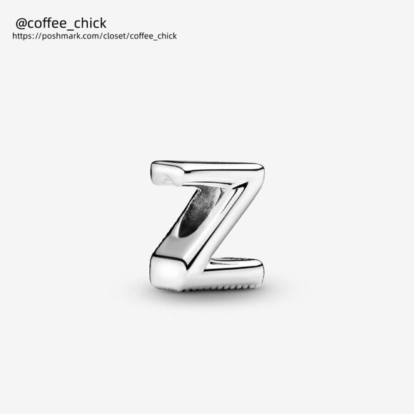 Pandora Letter Z Alphabet Charm - Picture 1 of 2
